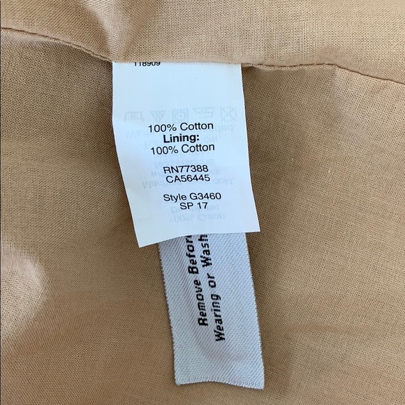 Madewell Khaki Mini Skirt NWT - Picture 6 of 6